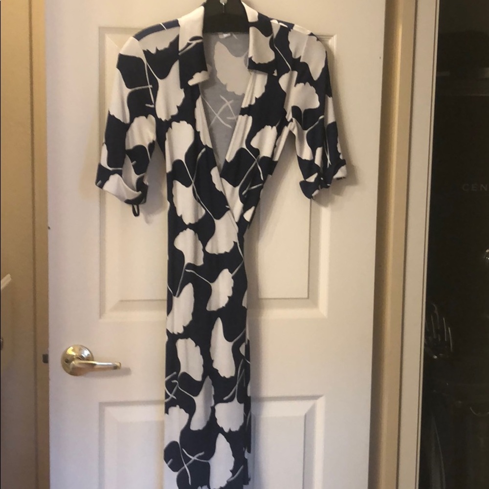 Diane Von Furstenberg silk wrap dress